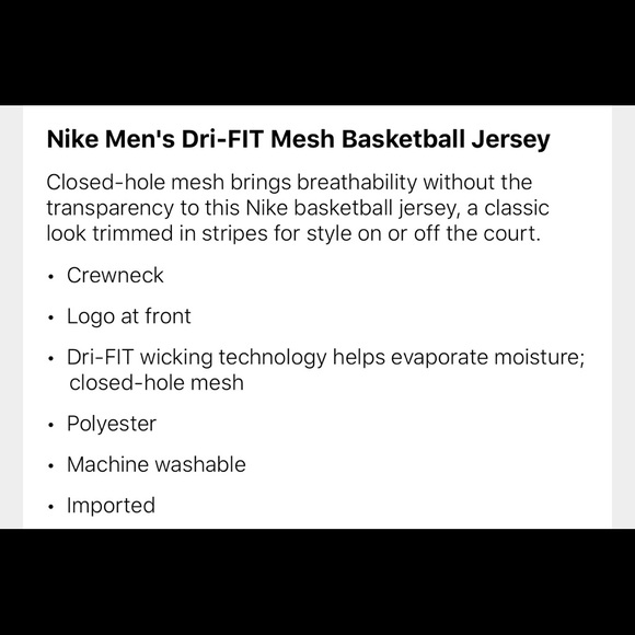 NIKE DRI-FIT Basketball tank - Picture 6 of 6